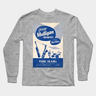 Gerry Mulligan Quartet with Chet Baker - Live at The Haig - 1952-3 Long Sleeve T-Shirt